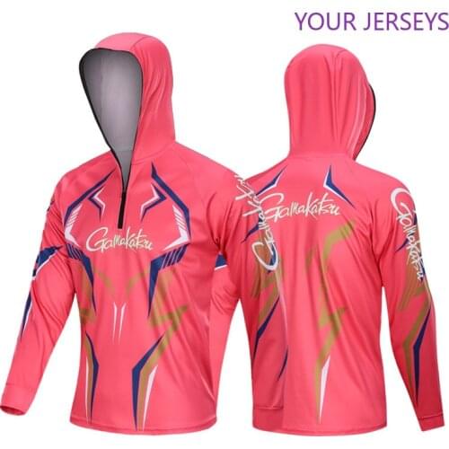 Gamakatsu Fishing Clothing Long Sleeve Outdoor Breathable 5XL Shirts Anti UV Quick-Drying Cycling Hunting Hiking Clothes Pesca