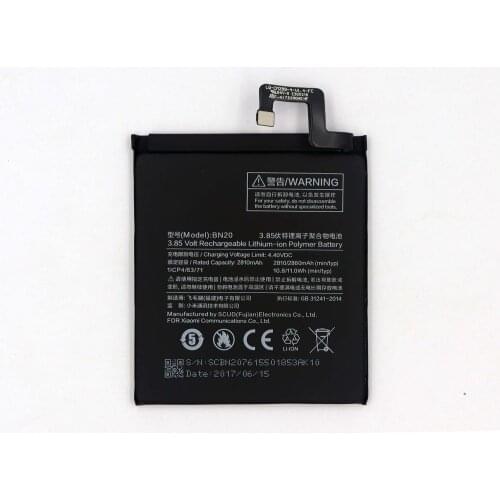 Original BM20 replacement battery Built-in Battery for Xiaomi 5C with 2810mAh capacity