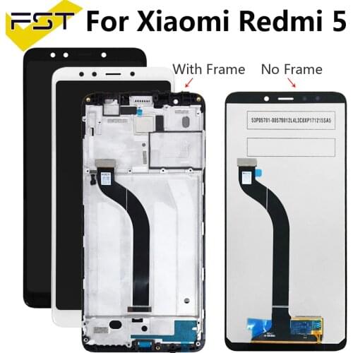 720*1440 For Xiaomi Redmi 5 5.7inch LCD Display+Touch Screen Digitizer Replacement Assembly With Frame For Xiaomi Redmi 5