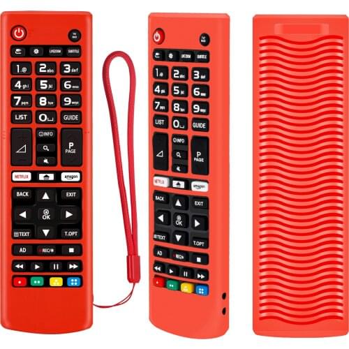 Shockproof Case for LG AKB75375608 AKB74915324 AKB74915305 AKB73715601 AKB75375604 Silicone Protective Cover Remote Control