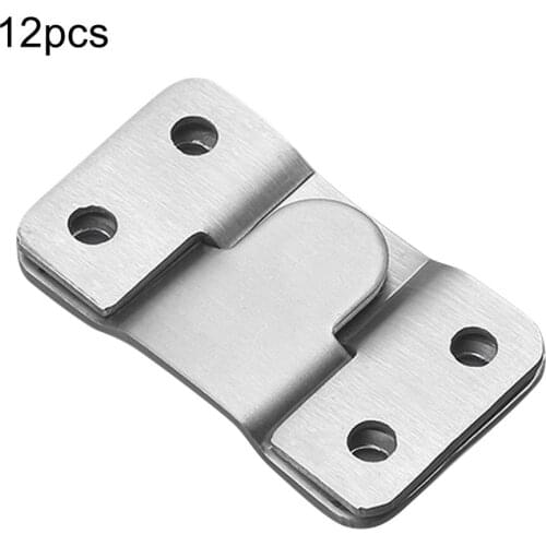 Heavy Duty Picture Frame Hanger Small Furniture Connector Interlocking Picture Sturdy Hanger For Furniture