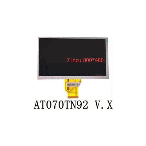 TFT 7 inch LCD inch AT070TN92 V.X 7dd1+1 FPC 800 * 480 tablets car DVD liquid crystal Screen 3 mm thick