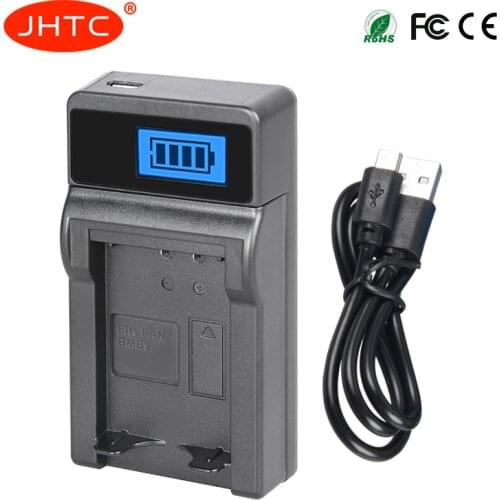 JHTC DMW-BMB9E DMW BMB9E BMB9 Battery Charger For Panasonic LUMIX DMC FZ40 FZ45 FZ100 FZ47 DMC-FZ45 DMC-FZ60 Liion Battery