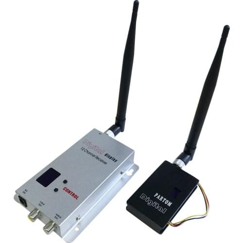 1.2G 1500mw wireless video transmitter and receiver one set for FPV camera