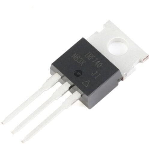 10PCS IRF740PBF TO-220 IRF740 IC Gloednieuwe Originele