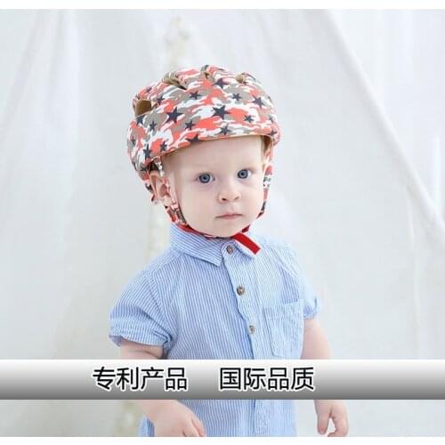 Baby toddler hat toddler protective cap bumper kids hat safety helmet protective child supplies baby bonnet 8-36 months