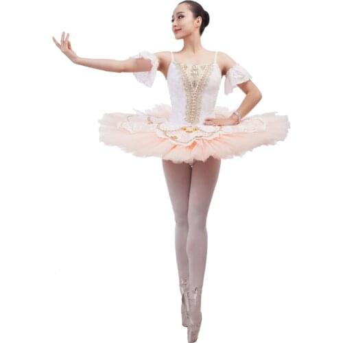 The Fairy Doll Adult/Child Pink Professional Classical Platter Ballet Tutu Skirt Girls Ballerina Performance/Competition Costume