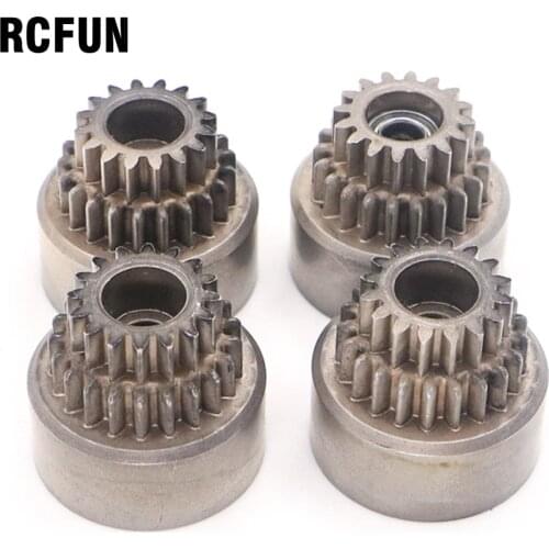 HSP 02023 Clutch Bell Double Gears for 1/10 HSP 94122/94166 Nitro Powered On-road RC Drift Car RC Car Parts S56