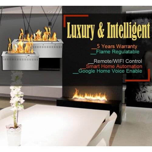 Inno-Fire 18 inch stainless steel electric fire place electric fireplace inserts