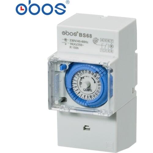 Built-in battery first class quality reputation mechanical timer with 48 times off /on time set range 30 min AC110-240V 10A