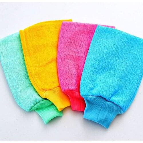 1Pcs New Bath Hammam Scrub Glove Exfoliating Mitt Body Facial Tan Massage Mitt Preparation Shower Scrub Body Care Tool