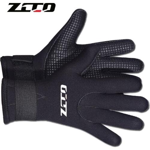 Swimming Non-slip Wear-resistant Fishing Diving Floats Warm And Cold Diving Gloves