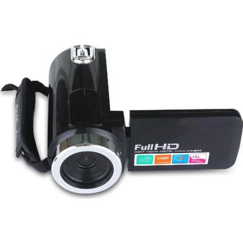 Professional HD Camcorder Video Camera 3.0 Inch LCD Touch Screen Night Vision Camera 18x Digital Zoom 1080P camera Microphone