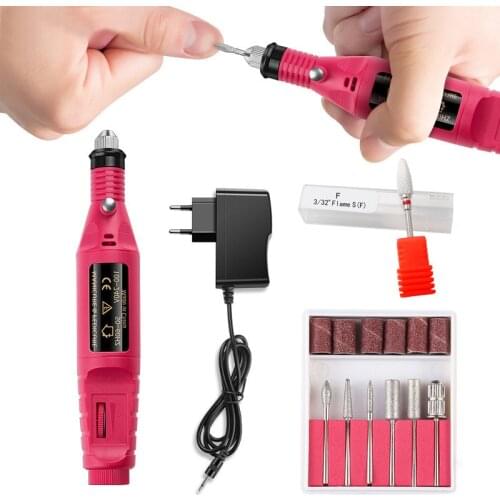 Professional Manicure Electric Nail Drill Machine Manicure Machine Pedicure Drill Set Ceramic Nail File Drill Equipment Tools