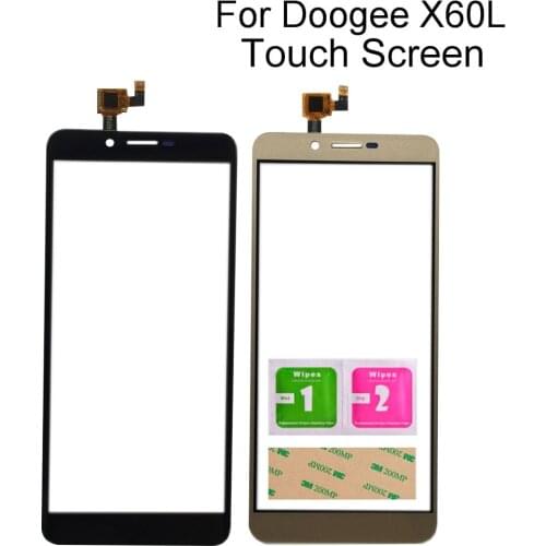 Touch Screen Panel For Doogee X60L Digitizer Panel Sensor TouchScreen Mobile Tools Wipes
