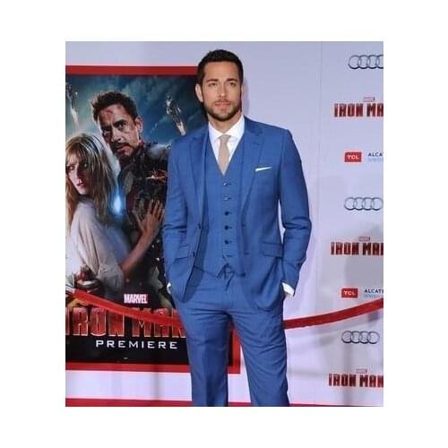 High Quality Mens Suits Dinner Groomsmen Groom Tuxedos Wedding Best Man Suit Blazer (Jacket+Pants+Vest+Tie) NO:271