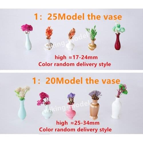 Wiking Building model mini vase decoration indoor landscape entourage of 1/25 diy1/20