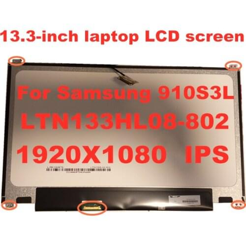 13.3 "slim LTN133HL03-201LTN133HL08-802 FHD 1920 * 1080 IPS 30PINS EDP Laptop LCD