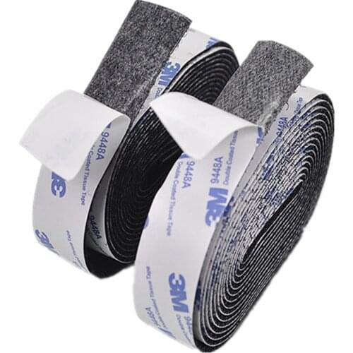 2014 New 2cmx10m 2 Rolls 3M Self-adhesive magic tape Cable Tie Nylon self-adhesive strap free shipping