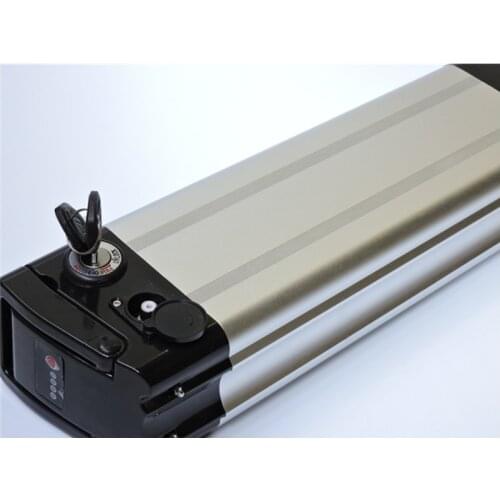 36V 48v 60v 10ah 13ah 15ah 18ah 20ah 21ah bottom discharge Silver Fish Foldable Electric bike Battery Pack