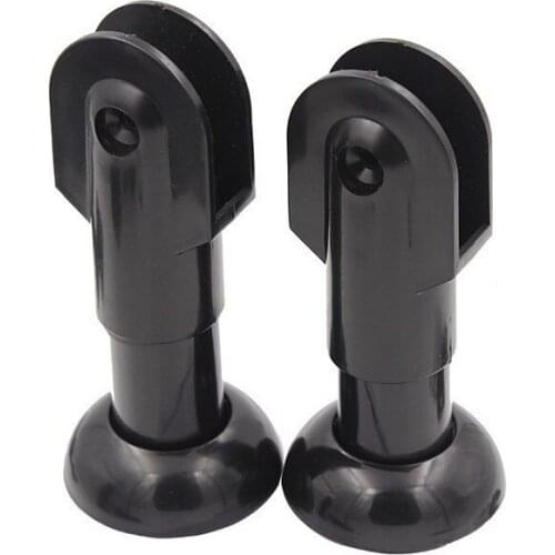 4PCS/Lot Bathroom Shower Room Stall Partition door legs chipboard foot Supporters public toilet Support Feet Plastic Base