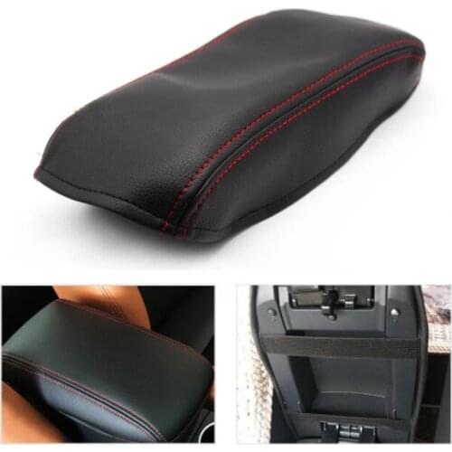 Car Center Control Armrest Box Microfiber Leather Trim Cover For Skoda Octavia 2007-2014 / 2015-2019 Car armrest cover