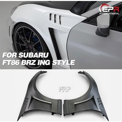 Suit For Sbaru 13-16 Brz Refitting Carbon Fiber Sand Fender Ing Front Leaf Plate Cover