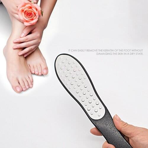 Double Side Foot File Rasp Exfoliating Feet Skin Care Tools Dead Skin Callus Remover Pedicure Grater Portable Washable Grinder