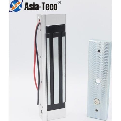180KG 350lbs Electric Magnetic Lock DC 12V Single Door Electromagnetic Lock Holding Force Access Control Lock