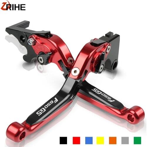 F 650 GS 2008-2012 Motorcycles Aluminum Folding Extendable Brake Clutch Levers Accessory For BMW F650GS 2008 2009 2010 2011 2012