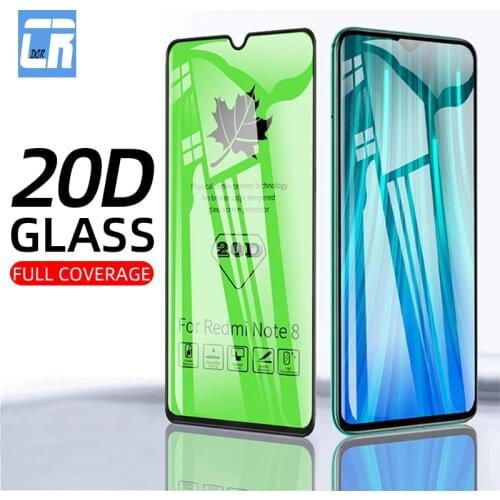 20D Curved Tempered Glass For Xiaomi Poco X3 10t Lite A3 Mix 3 Screen Protector On Redmi 9 9A 9C Note 8 8a 7 K20 Pro Glass Film