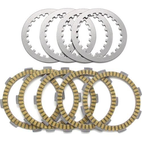 Clutch Friction Disc Plate Kit For Honda CM125 CC/CF CT125A CT125 C TL125 NX125 Transcity XL125 XL125S XLR125 RW XR125L CD185 T