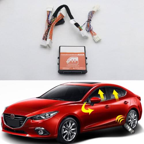 LHD Automatic Window Open Closer+ Mirror Folding Spread Window Module For Mazda 2 2016-2019 For Mazda 3 Axela/CX-3 2014-2016