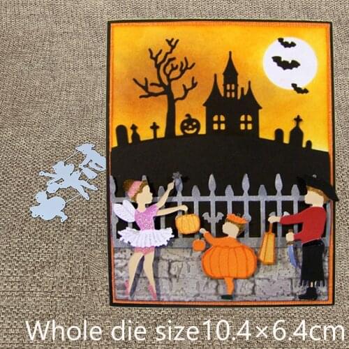 New Design Craft Metal Cutting Die die cuts Halloween kids decoration scrapbooking Album Paper Card Craft Embossing die cuts