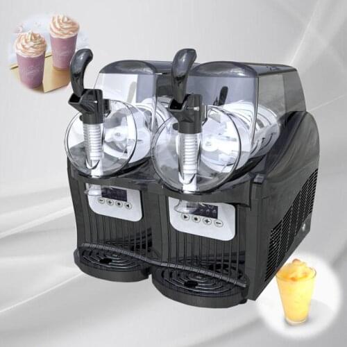 Most Popular Commercial Low-cost Slush Machine Freezing Beverage Snowflake Ice Machine Snow Melting Machine 300W
