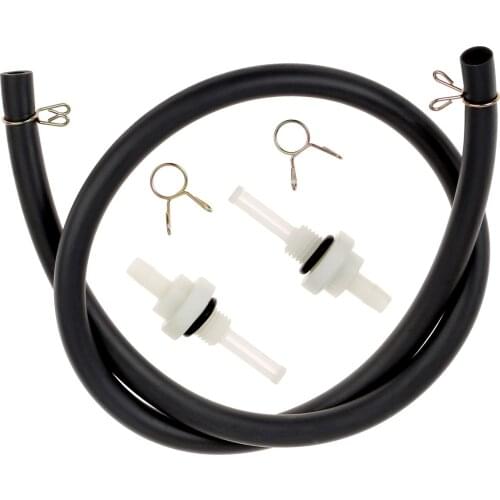 Fuel Tank Jonit Filter with Fuel Line and clamp fit for Honda GX120 GX140 GX160 GX200 GX240 GX270 GX340 GX390 Engine