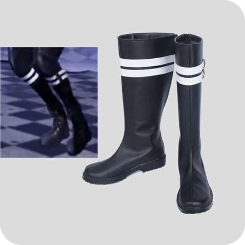 Unisex Anime Cosplay BLACK ROCK SHOOTER Cosplay Costumes Boots Custom Made