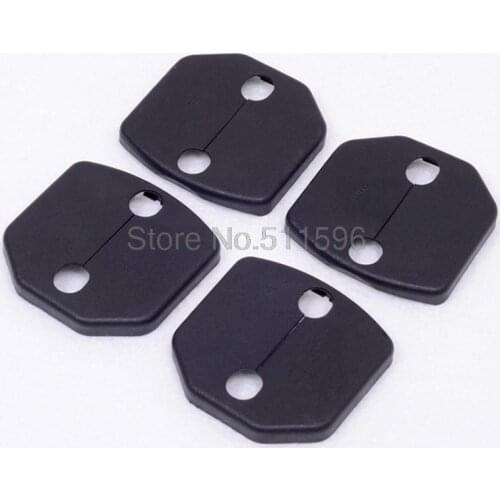 For Ford Kuga Escape Fiesta 2013 2014 Door Lock Protect Cover Door Lock Buckle Cover Car accessories 4pcs per Set