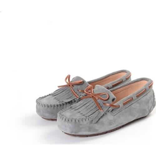 2021 New Arrival Casual Womens Shoes Genuine Leather Women Loafers Moccasins Fashion Slip On Women Flats Shoes