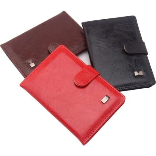 1pc Fashion Brand Cheap Travel Passport Card Holder PU Leather Cover Elegant Bags Ticket Container Pouch Passport Cover