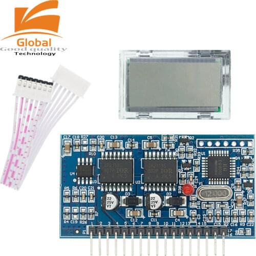 10PCS DC-DC DC-AC Original Pure Sine Wave Inverter Generator SPWM Boost Driver Board EGS002 "EG8010 + IR2110" Driver Module +LCD
