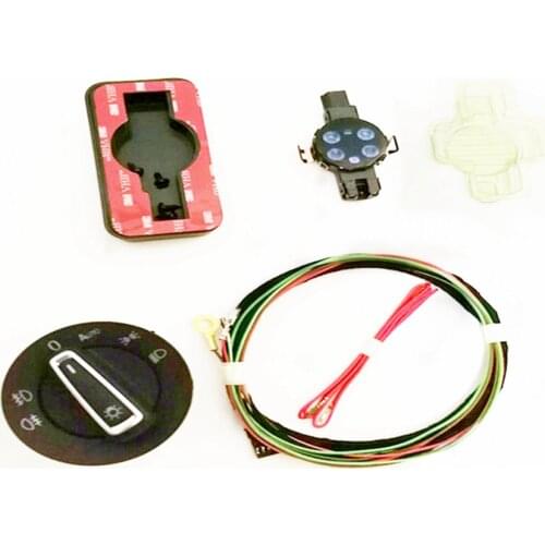 5GG941431D Rain Humidity Sensor Headlight Switch W/Cable Box for VW 2013-2019 Golf MK7