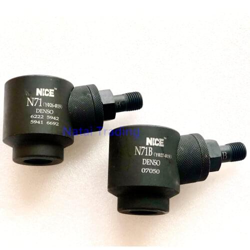 For Denso common rail injector adapter, diesel injector 07050 6222 594205941 6692 clamp holder, common rail injector repair tool