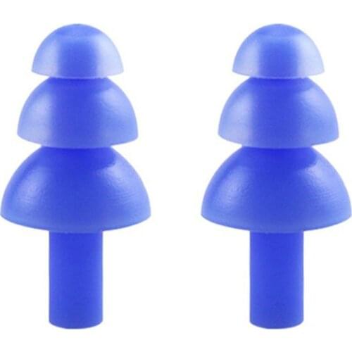 Swimming Earplug Set Anti Slip Solid Color Waterproof Dust-Proof Diving Water Sports Swimming Accessories ушная пробка