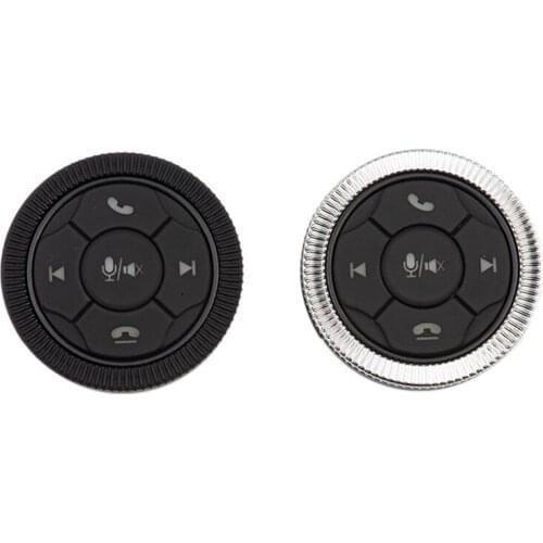 Car Steering Wheel Controller Wireless Controller Buttons Wireless ligent Control Car Bluetooth Adapter 7 Key