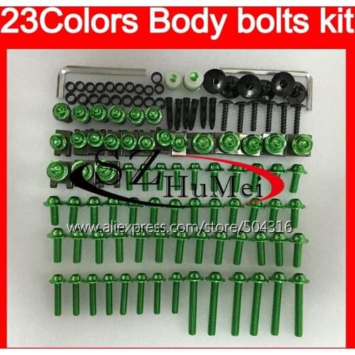 Fairing bolts full screw kit For DUCATI 748 853 916 996 998 96 97 98 99 00 01 02 1996 1997 1998 2002 Windscreen bolt screws Nuts