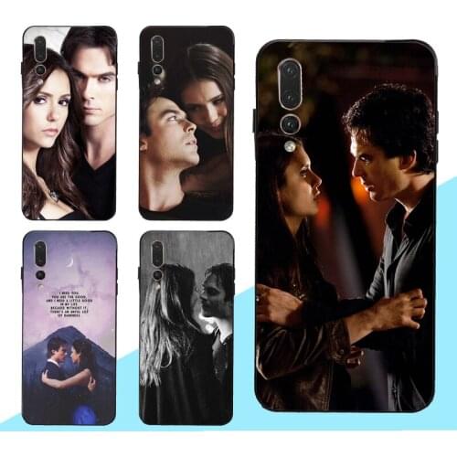 Damon Elena The Vampire Diaries Case For Huawei P Smart 2019 Z P30 Lite P10 P40 P20 Pro Mate 30 Pro 10 20 Lite Cover