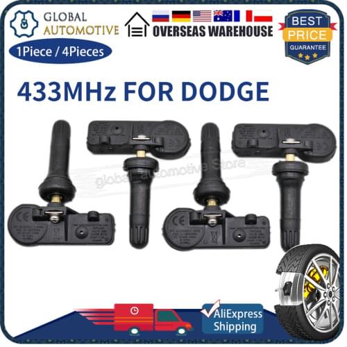 NEW 433MHz Car TPMS Sensor FOR 2011 2012 2013 2014 DODGE JOURNEY TIRE AIR PRESSURE SENSOR 56029398AB