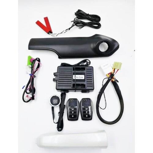 For Toyota PRADO Car one push button start stop remote control system and PKE Keyless Entry system (Year 2010-2018)