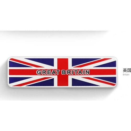 England UK Flag Auto Emblem Badge Motorcycle Decals Sticker Fairing Car Accessories